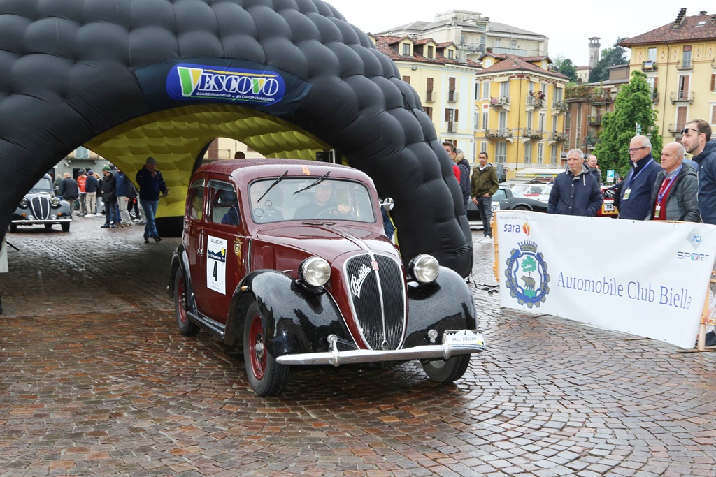 Il duo siciliano portacolori della Franciacorta Motori si aggiudica con la Fiat 508C il quinto round del Campionato Italiano Regolarità Auto Storiche.